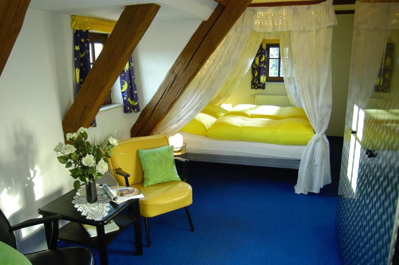 Landhaus Sorgenfrei Hohnstein Buitenkant foto