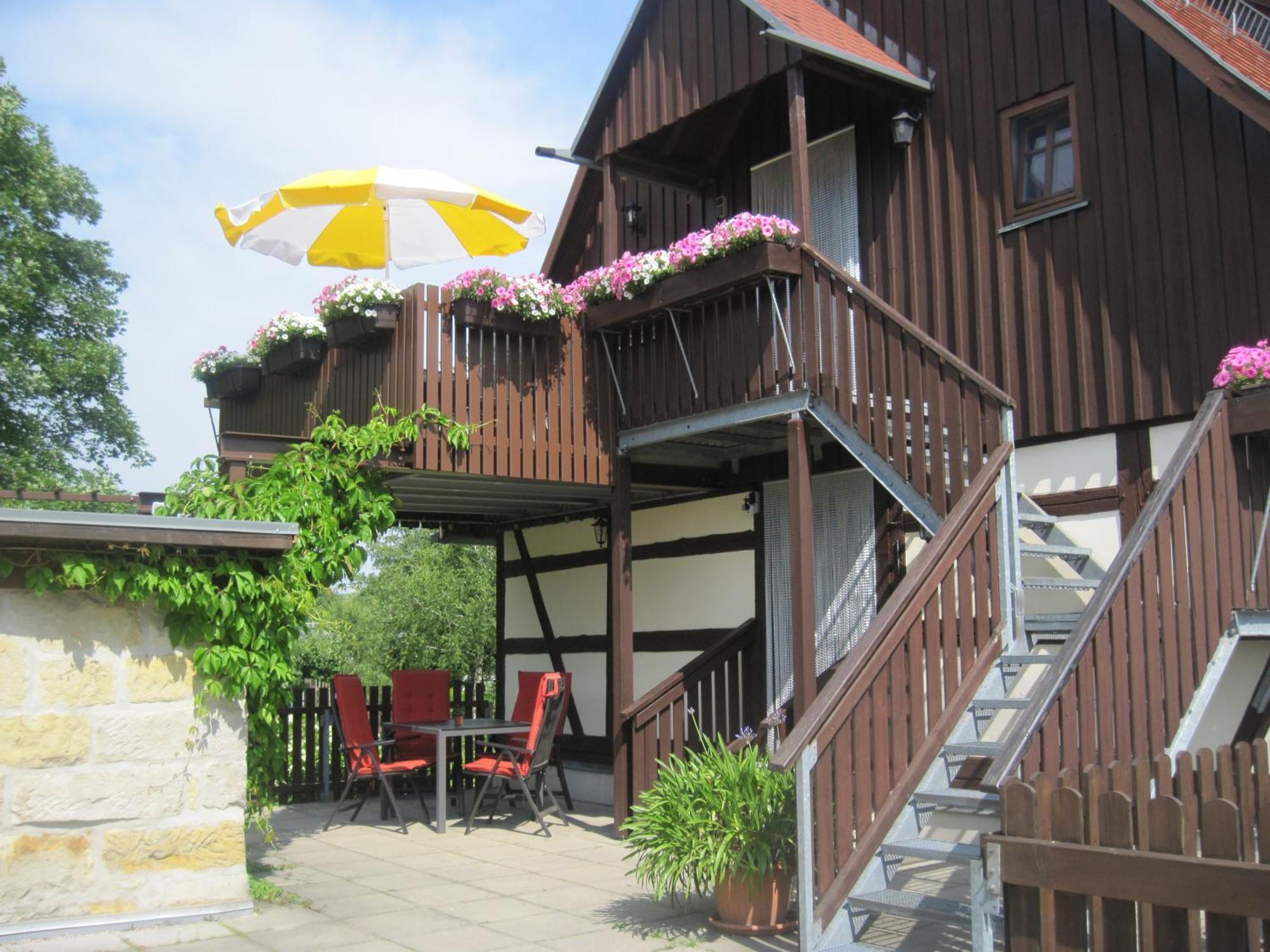 Landhaus Sorgenfrei Hohnstein Buitenkant foto