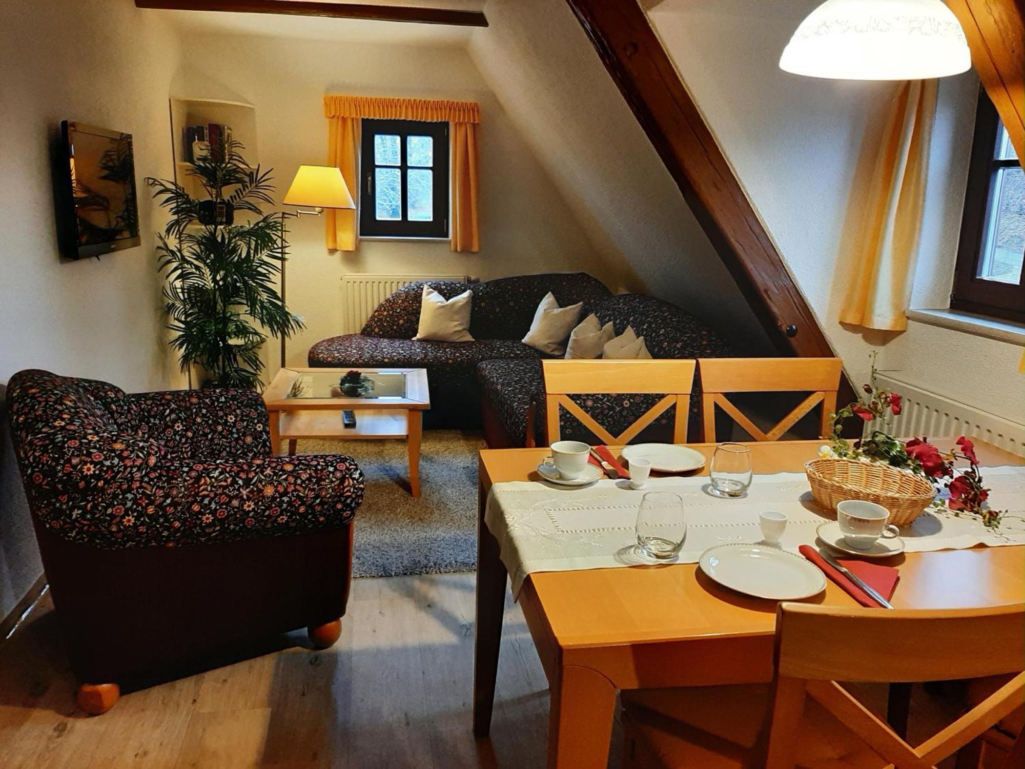 Landhaus Sorgenfrei Hohnstein Buitenkant foto